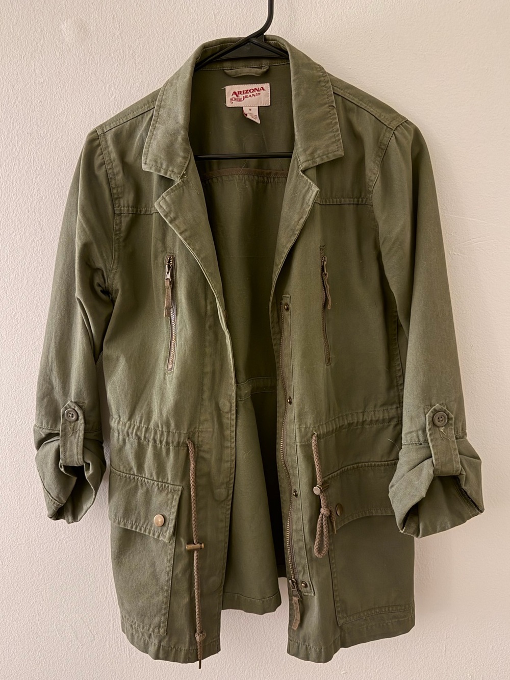 Arizona Women’s Olive Utility Jacket - M